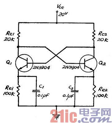 直接耦合的非稳态电路.jpg