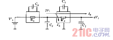 充电泵式电压变换器串联连接4倍压电路图.gif