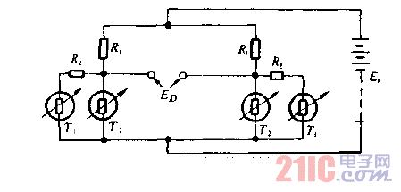 温度差计电桥电路图.gif