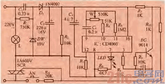 39.一款床头延时灯电路.gif