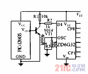 微型红外接收模块PIC-12043S电路图.gif