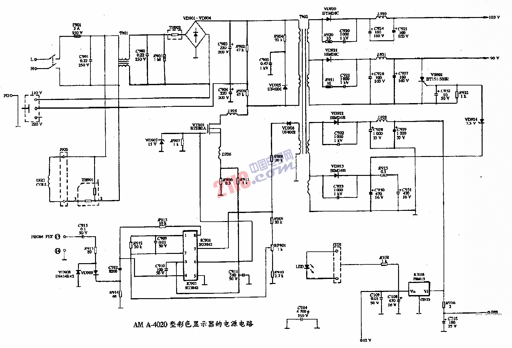 a6252m电路图图片