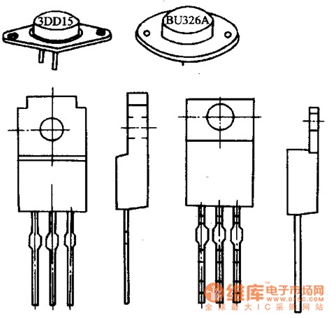 大功率三极管的结构