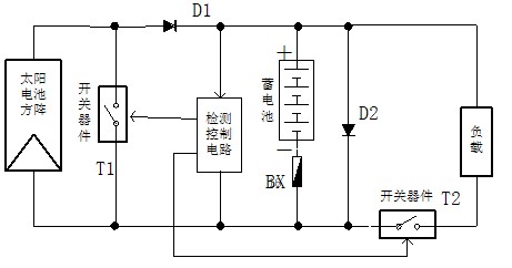 单路并联型充放电控制器