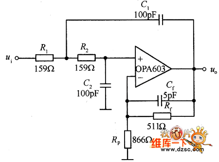 10MHz低通滤波器