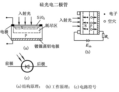 硅光电二极管的结构